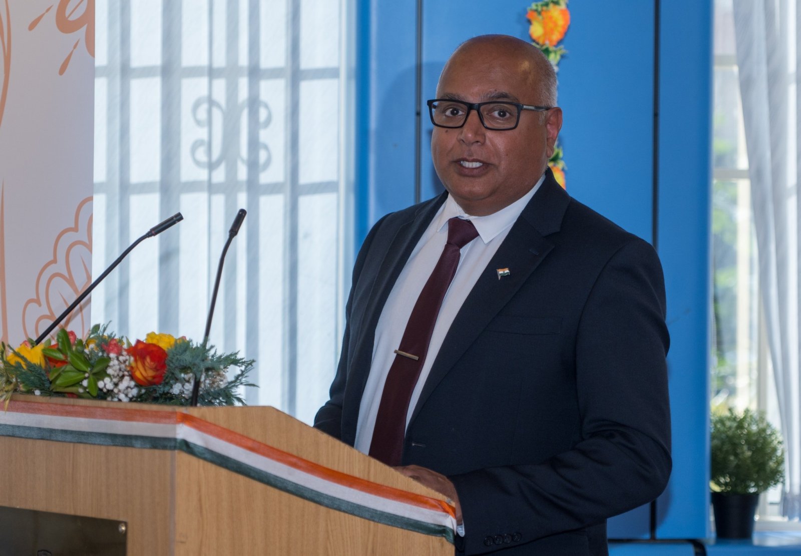 Flag Hoisting ceremony at the Consulate General of India Birmingham - 15th August, 2025