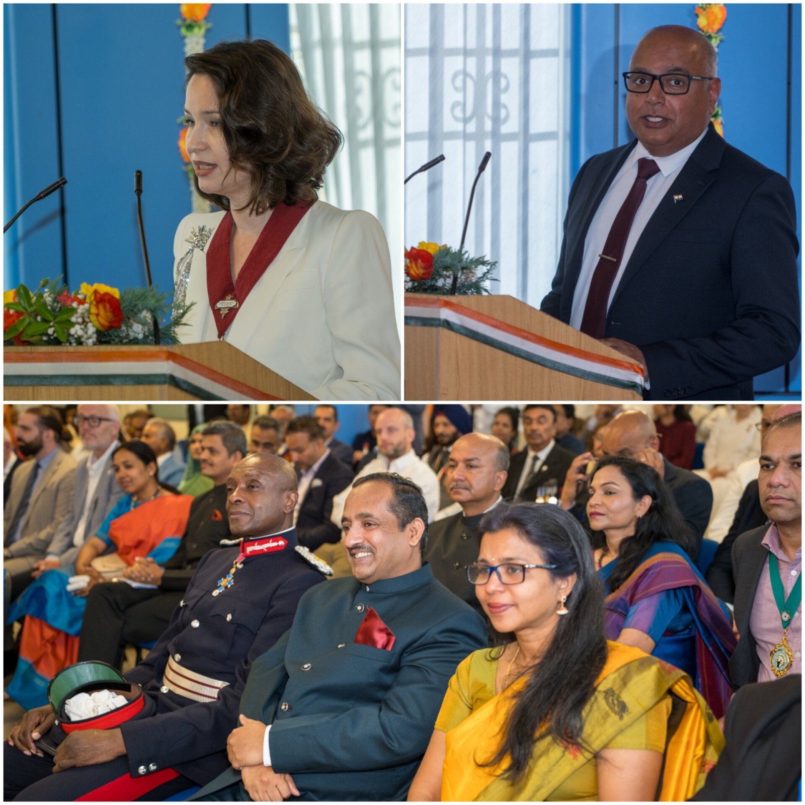 Flag Hoisting ceremony at the Consulate General of India Birmingham - 15th August, 2025