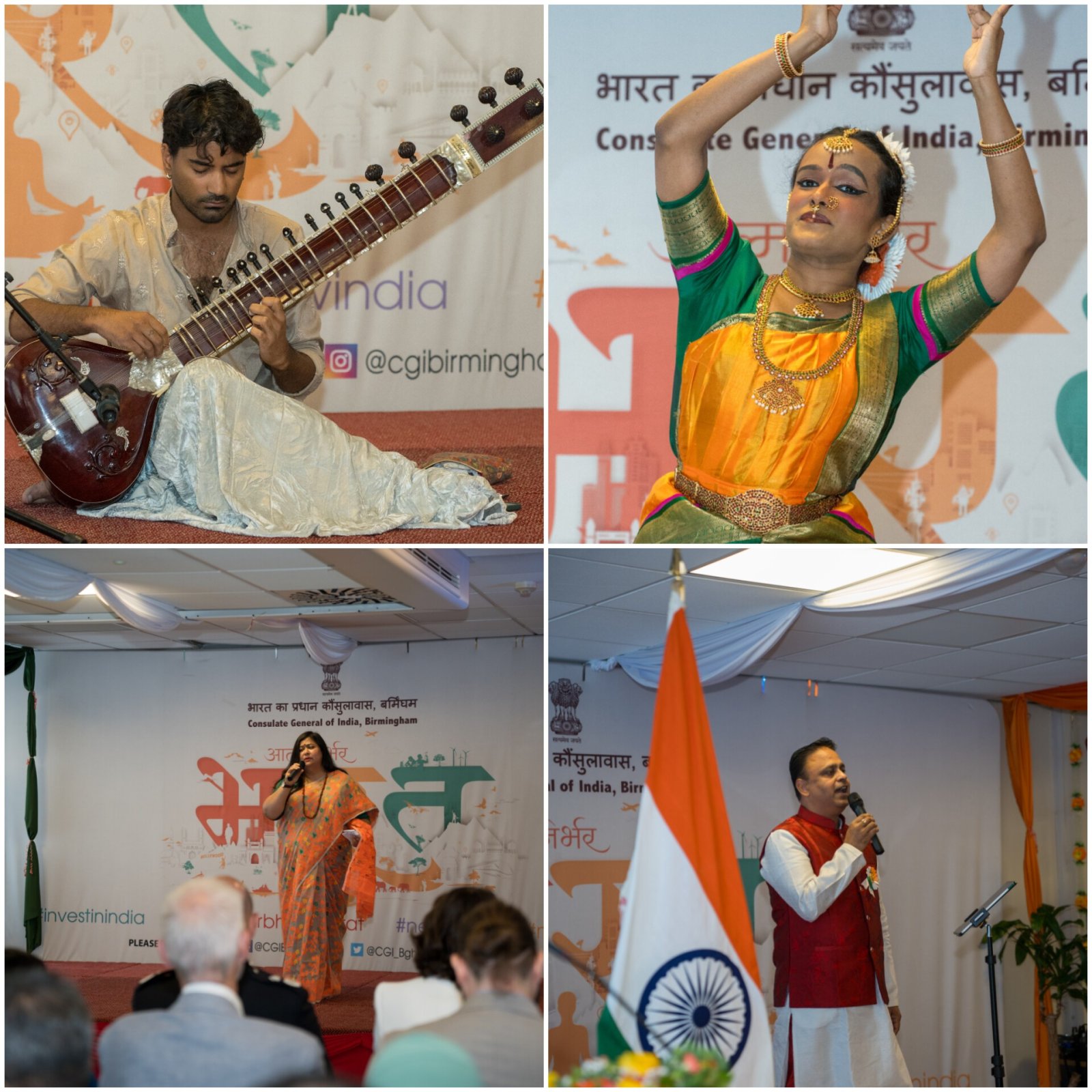 Flag Hoisting ceremony at the Consulate General of India Birmingham - 15th August, 2025