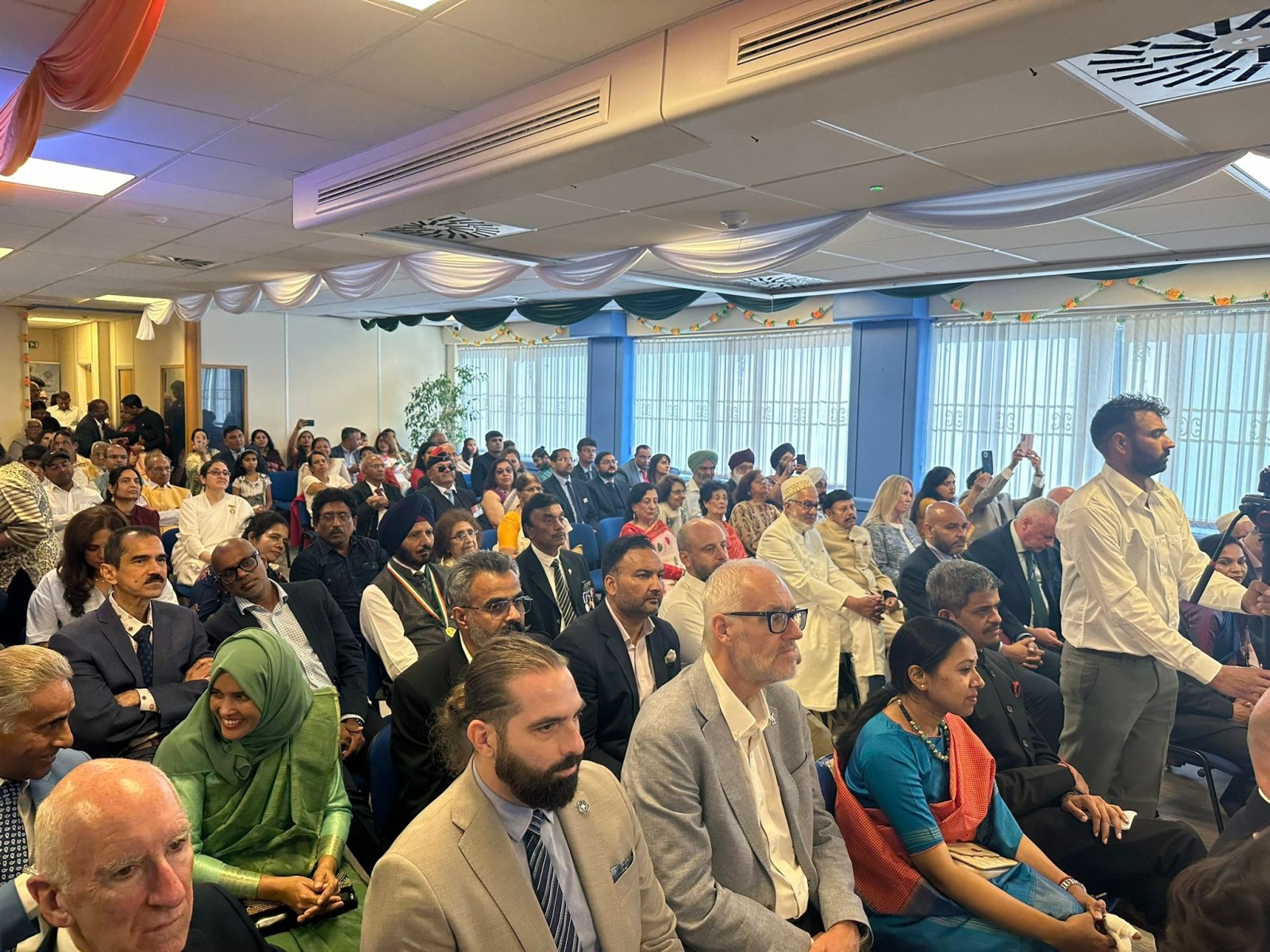 Flag Hoisting ceremony at the Consulate General of India Birmingham - 15th August, 2025