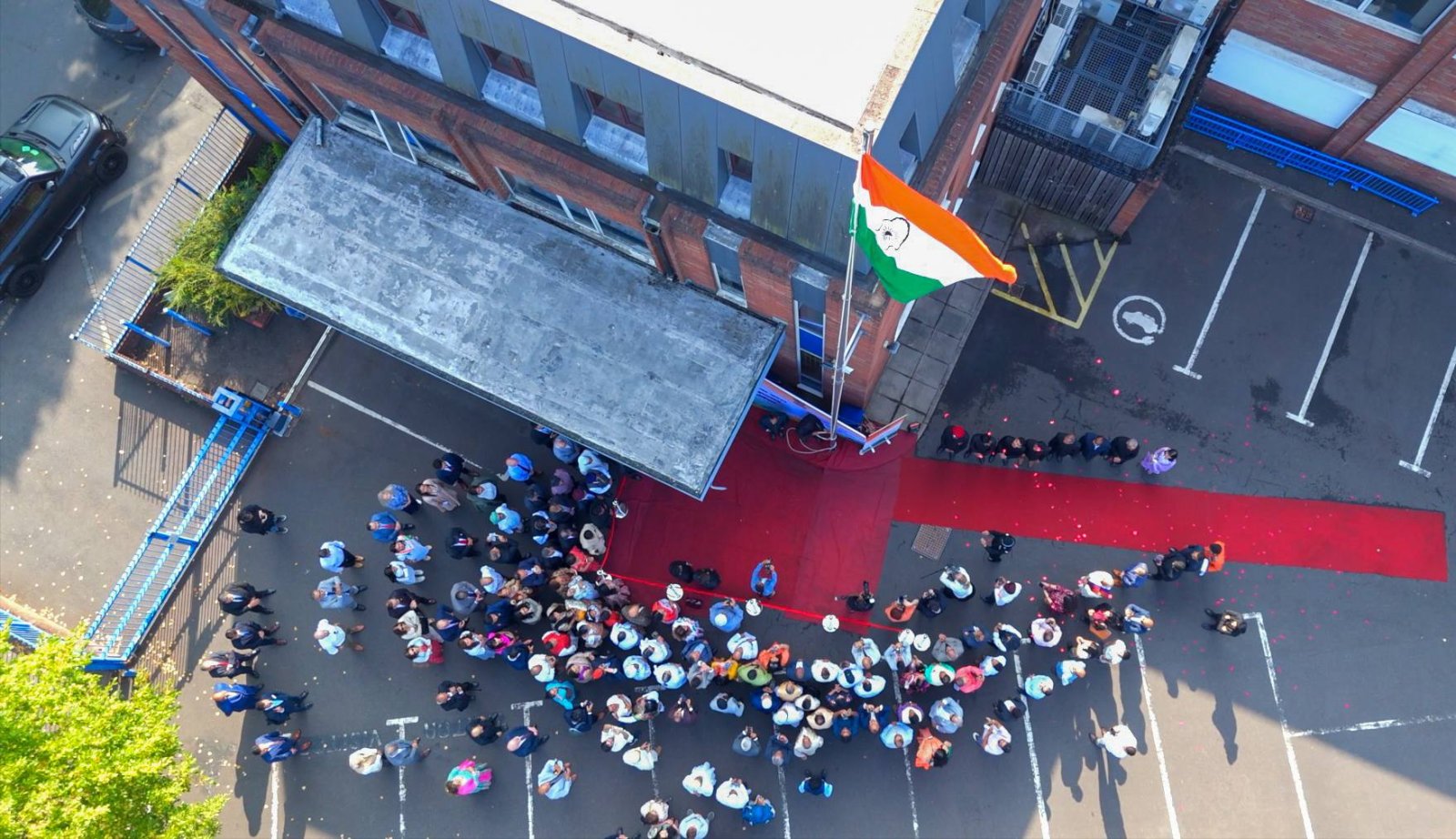Flag Hoisting ceremony at the Consulate General of India Birmingham - 15th August, 2025