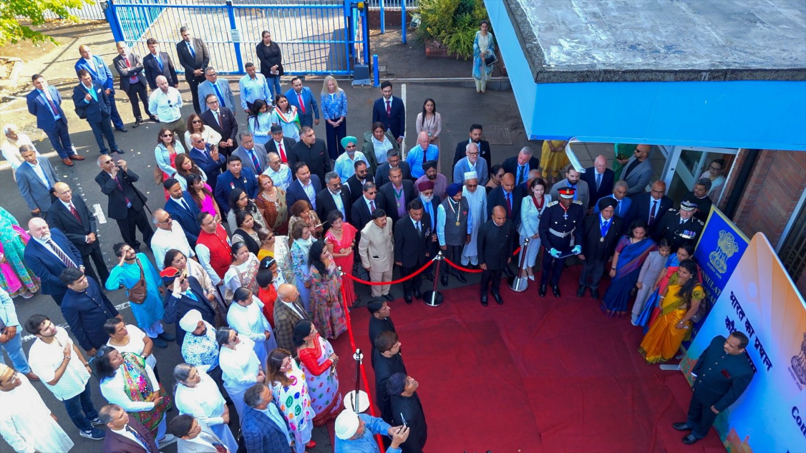Flag Hoisting ceremony at the Consulate General of India Birmingham - 15th August, 2025