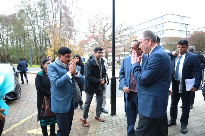 Visit of Hon’ble Chief Minister of Madhya Pradesh Dr. Mohan Yadav to Warwick Manufacturing Group - 27th November, 2024: