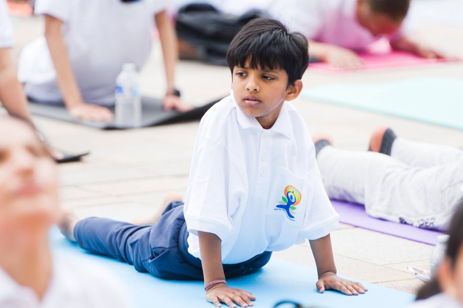 Grand celebration to mark the 12th International Day of Yoga at Victoria Square, Birmingham - 21st June 2026