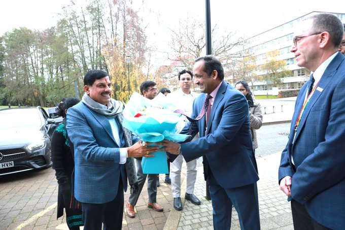 Visit of Hon’ble Chief Minister of Madhya Pradesh Dr. Mohan Yadav to Warwick Manufacturing Group - 27th November, 2024: