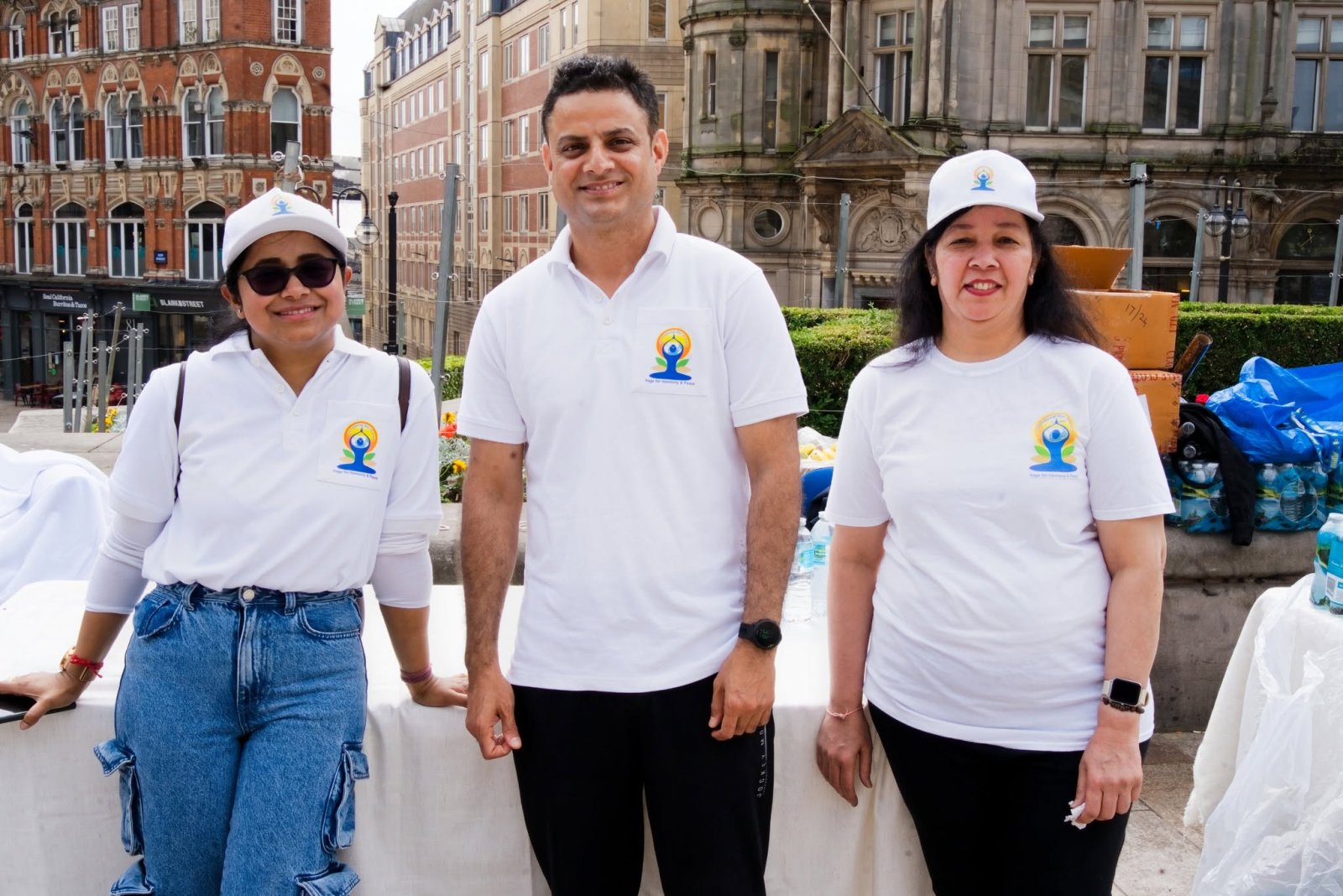 Grand celebration to mark the 12th International Day of Yoga at Victoria Square, Birmingham - 21st June 2026