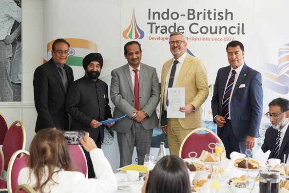Business event organised by the Indo British Trade Council and Leicestershire County Cricket Club on 13th May 2025