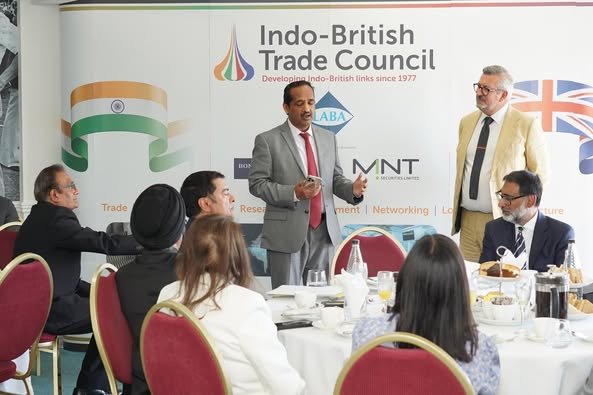 Business event organised by the Indo British Trade Council and Leicestershire County Cricket Club on 13th May 2025