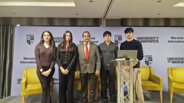Consul General Engages with Indian Students at the University of Warwick - 16 March , 2026| University of Warwick