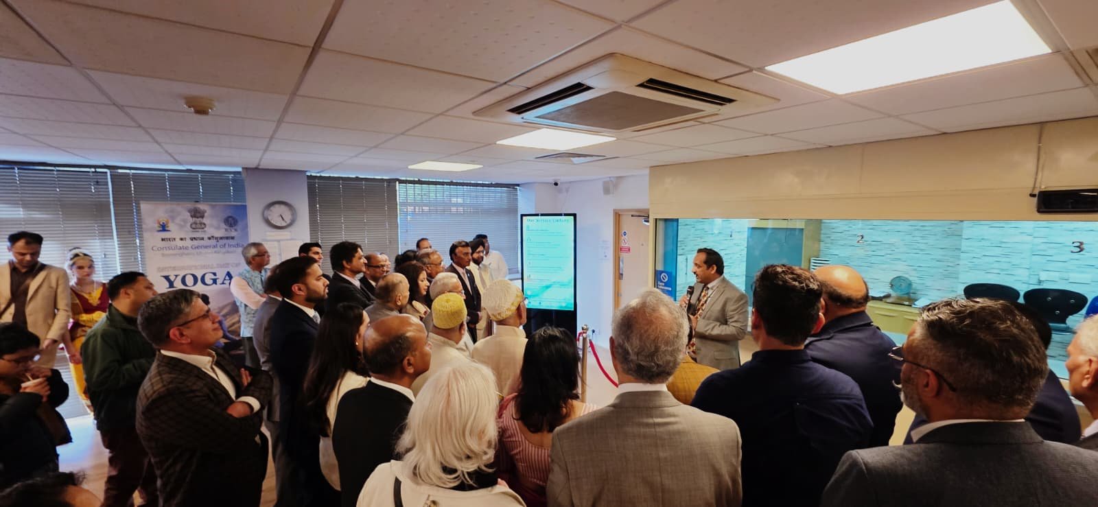 “India Insight” Digital Screen Inaugurated at Consulate General of India, Birmingham - 9 April 2026