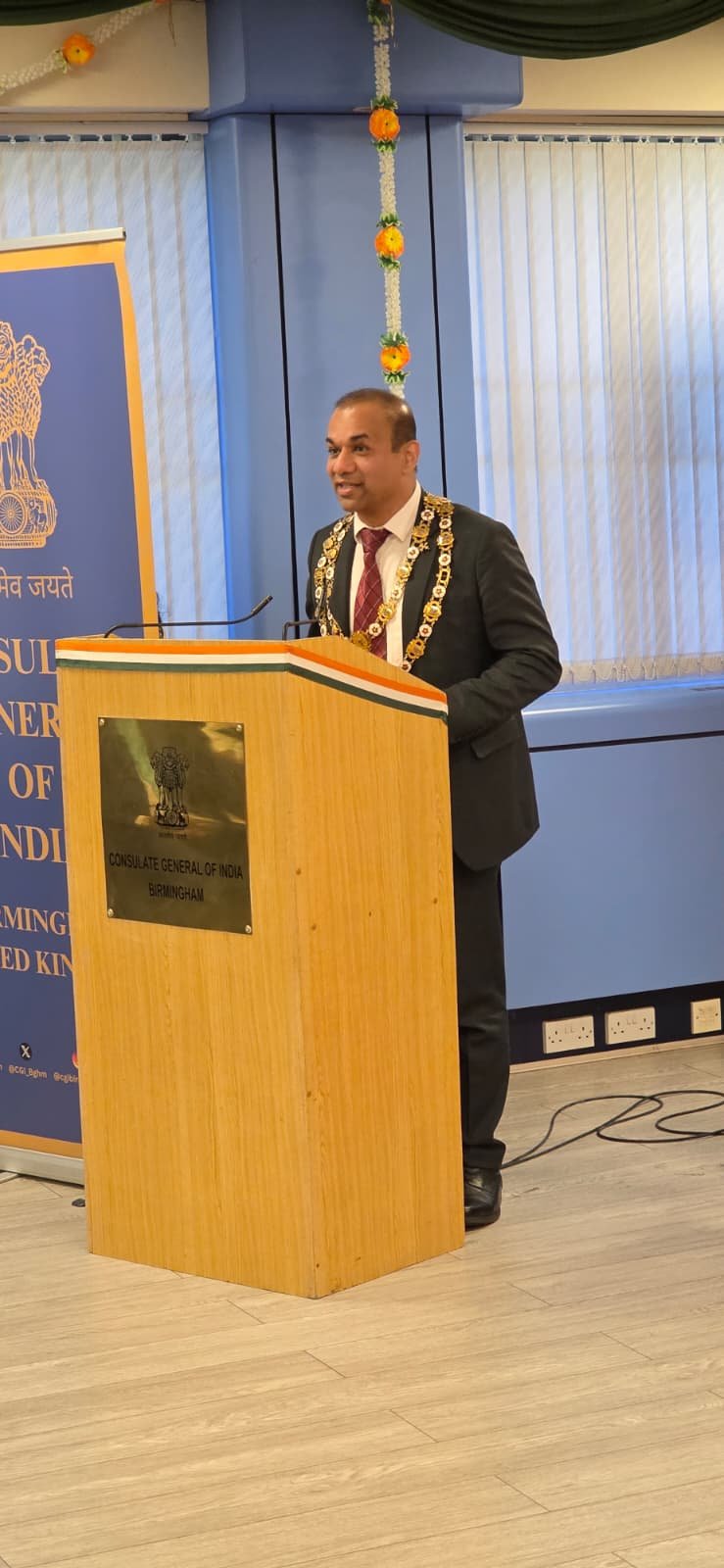 Consul General Dr Venkatachalam Murugan hosts exclusive dinner in honour of newly elected Indian-origin Councillors from the Midlands on 29 May 2026