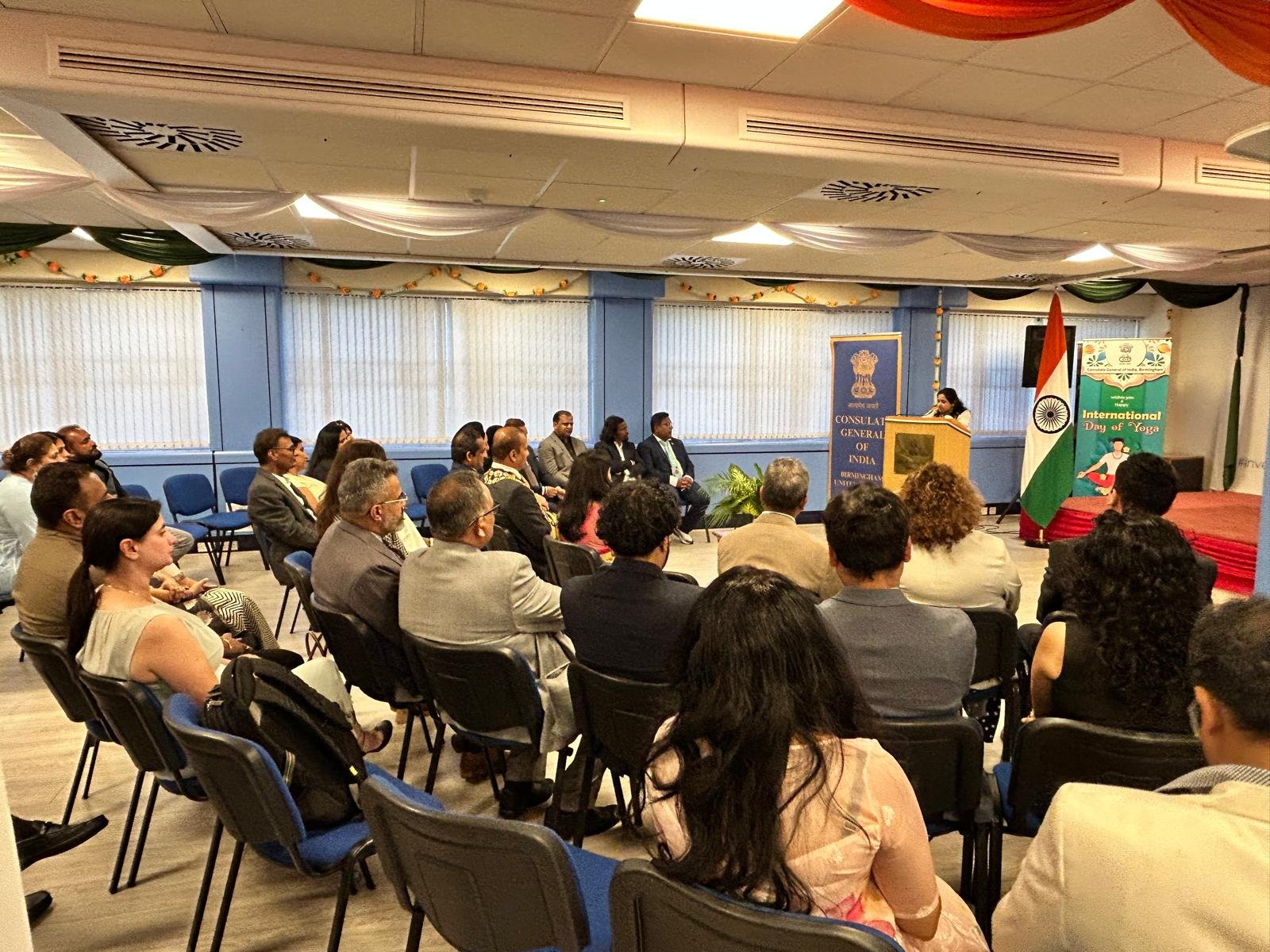 Consul General Dr Venkatachalam Murugan hosts exclusive dinner in honour of newly elected Indian-origin Councillors from the Midlands on 29 May 2026