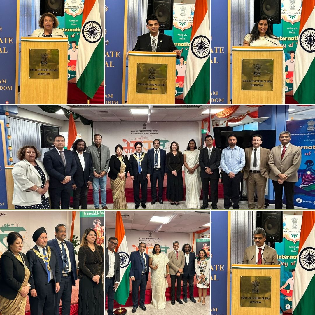 Consul General Dr Venkatachalam Murugan hosts exclusive dinner in honour of newly elected Indian-origin Councillors from the Midlands on 29 May 2026