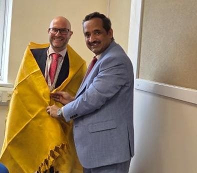 Consul General Dr. Venkatachalam Murugan visit to Isle of Man - July, 2025