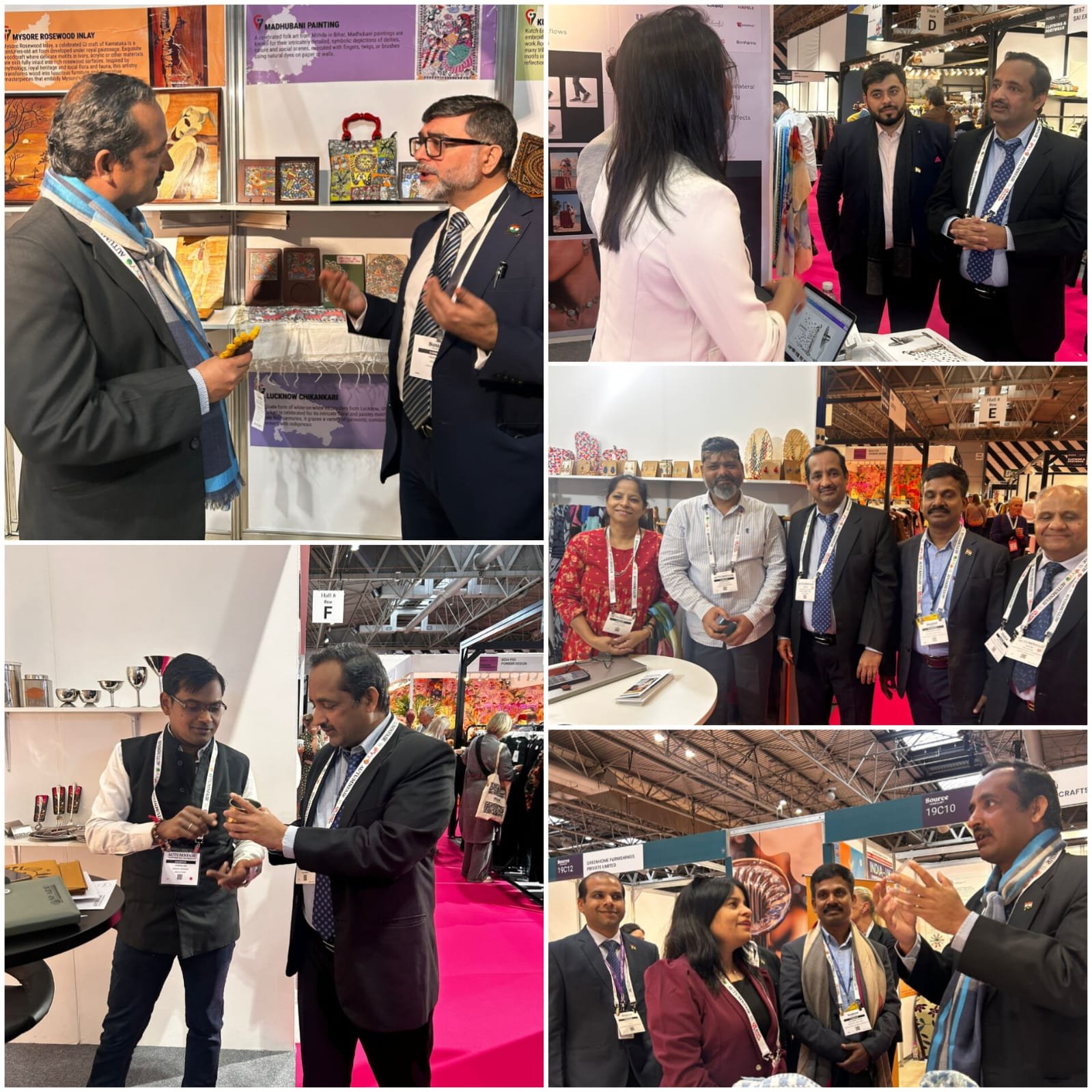 Inauguration of the India Pavilion at the 35th Autumn Fair, NEC Birmingham - 7th September, 2025