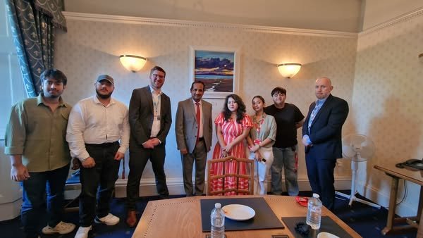 Interaction with the Indian students of University of Leicester - 13th May, 2025