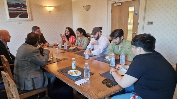 Interaction with the Indian students of University of Leicester - 13th May, 2025