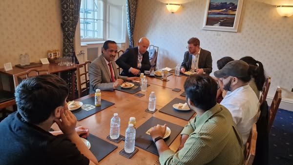 Interaction with the Indian students of University of Leicester - 13th May, 2025
