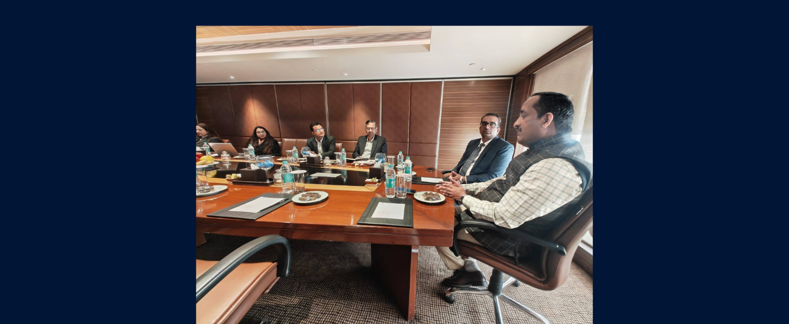 Meeting between Consul General Dr Venkatachalam Murugan & Shri Yash Garg, IAS, DG, Haryana Government - January, 2026