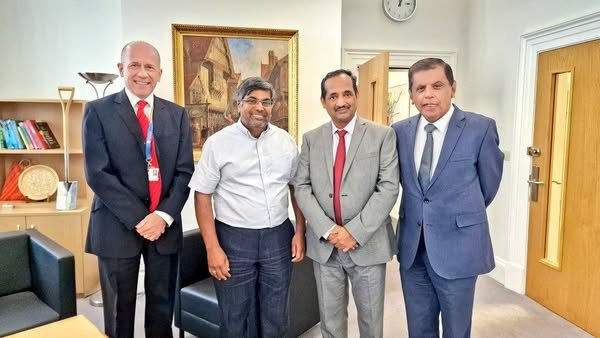 Meetings and discussion with the Vice Chancellor and academicians - Centre for Digital Health & Precision Medicine, established in partnership with Apollo Hospitals at the University of Leicester - 13th May, 2025