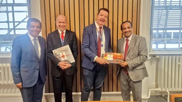 Meetings and discussion with the Vice Chancellor and academicians - Centre for Digital Health & Precision Medicine, established in partnership with Apollo Hospitals at the University of Leicester - 13th May, 2025