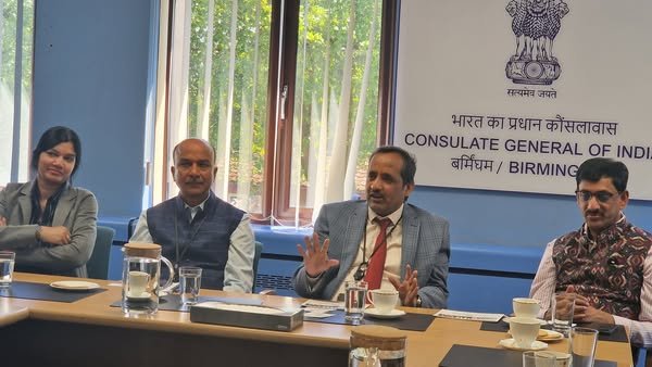Meeting with the delegates from The Diplomatic Club at Consulate General of India Birmingham - 16th May, 2025