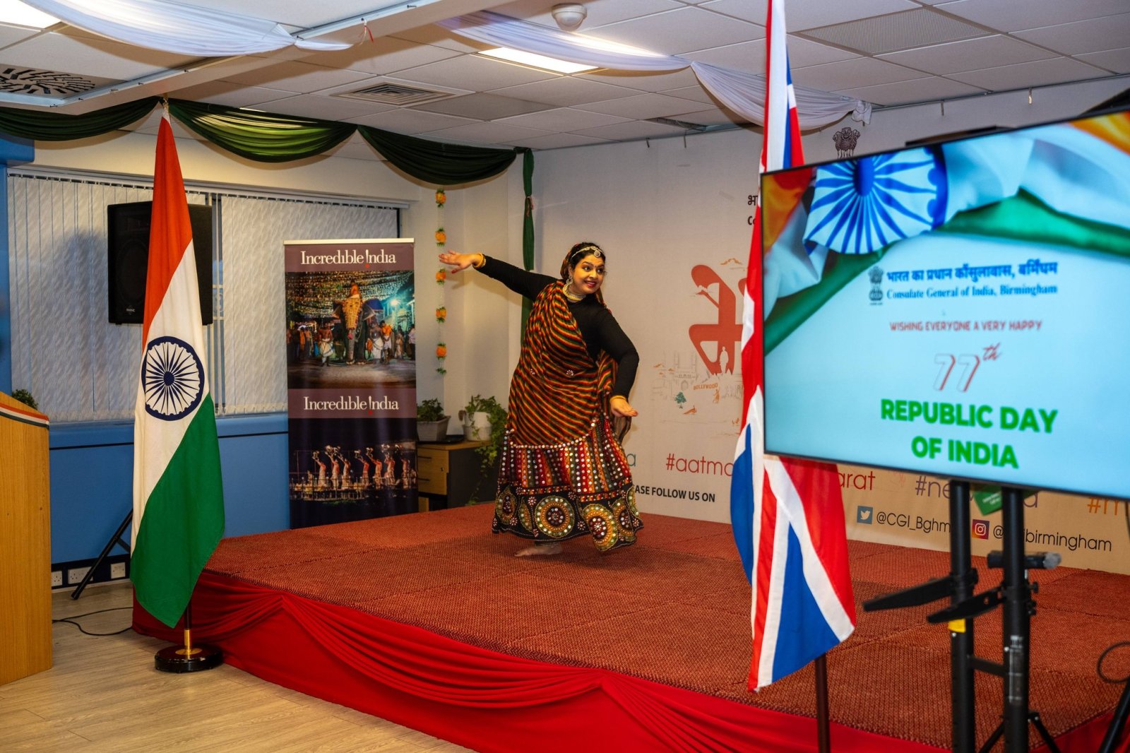 An Honor and a Pride as the Tricolor Unfurled at the Consulate General of India, Birmingham - 26th January, 2026