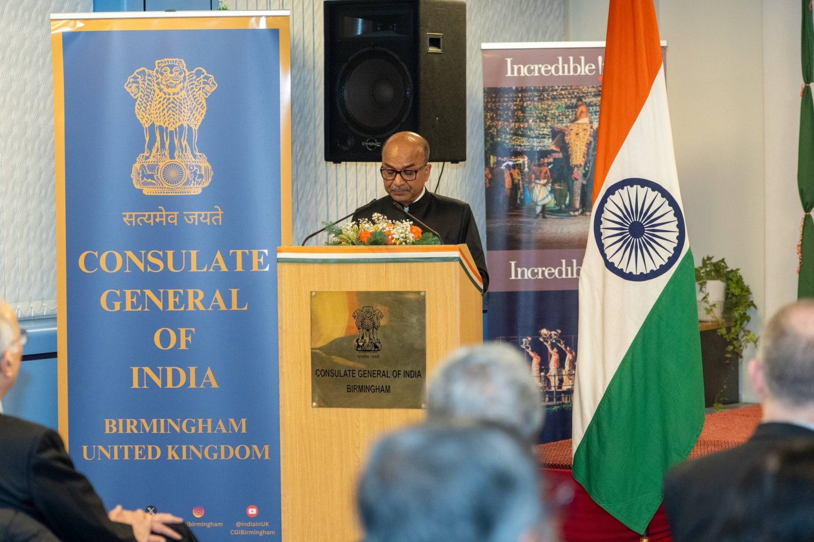 An Honor and a Pride as the Tricolor Unfurled at the Consulate General of India, Birmingham - 26th January, 2026