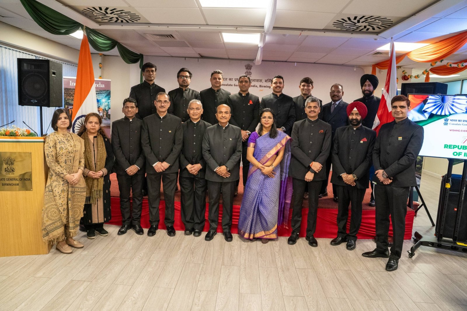 An Honor and a Pride as the Tricolor Unfurled at the Consulate General of India, Birmingham - 26th January, 2026