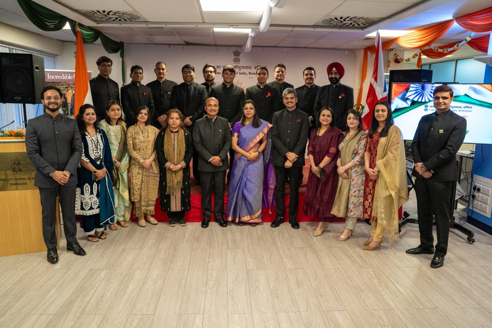 An Honor and a Pride as the Tricolor Unfurled at the Consulate General of India, Birmingham - 26th January, 2026