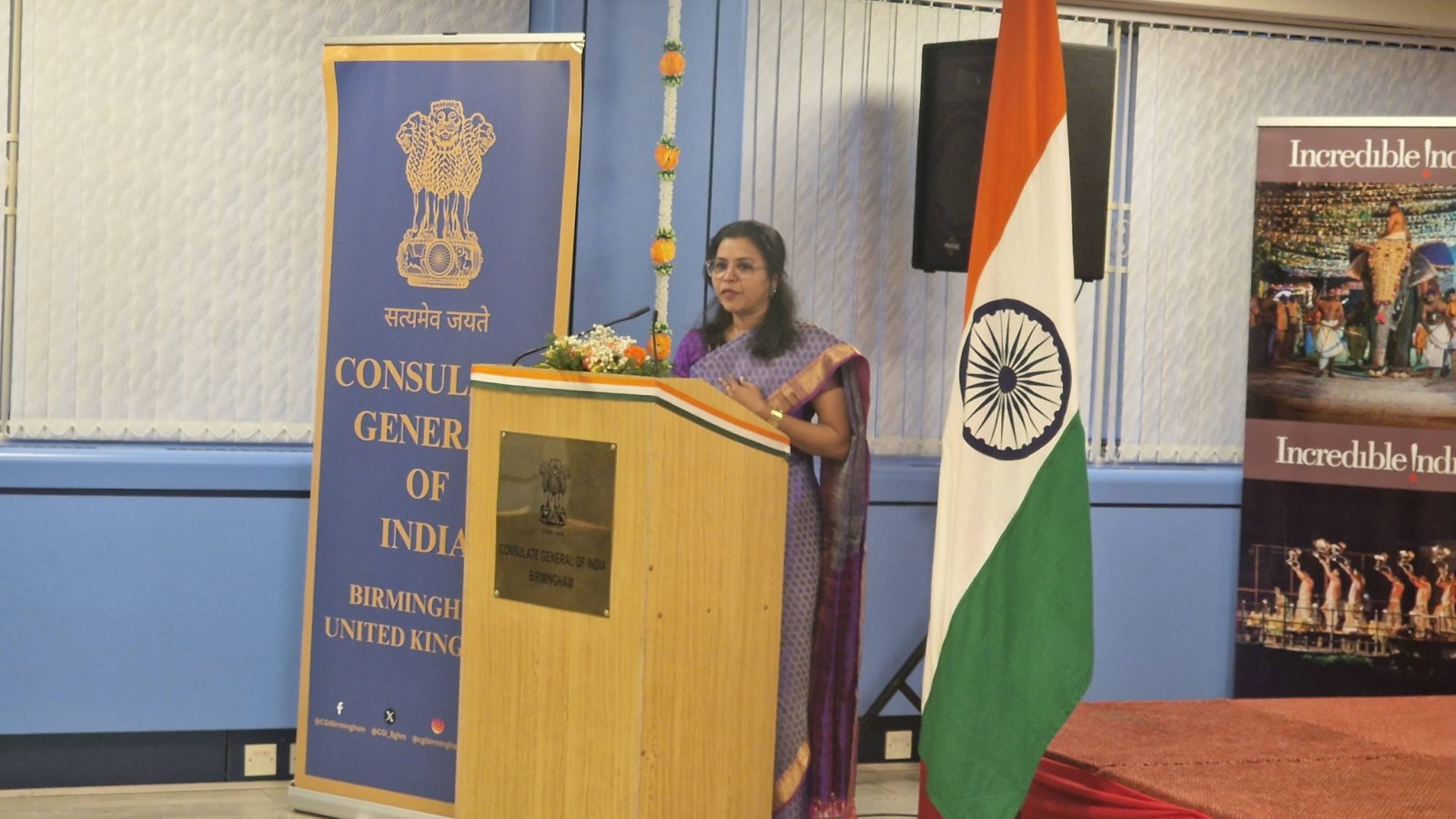 An Honor and a Pride as the Tricolor Unfurled at the Consulate General of India, Birmingham - 26th January, 2026