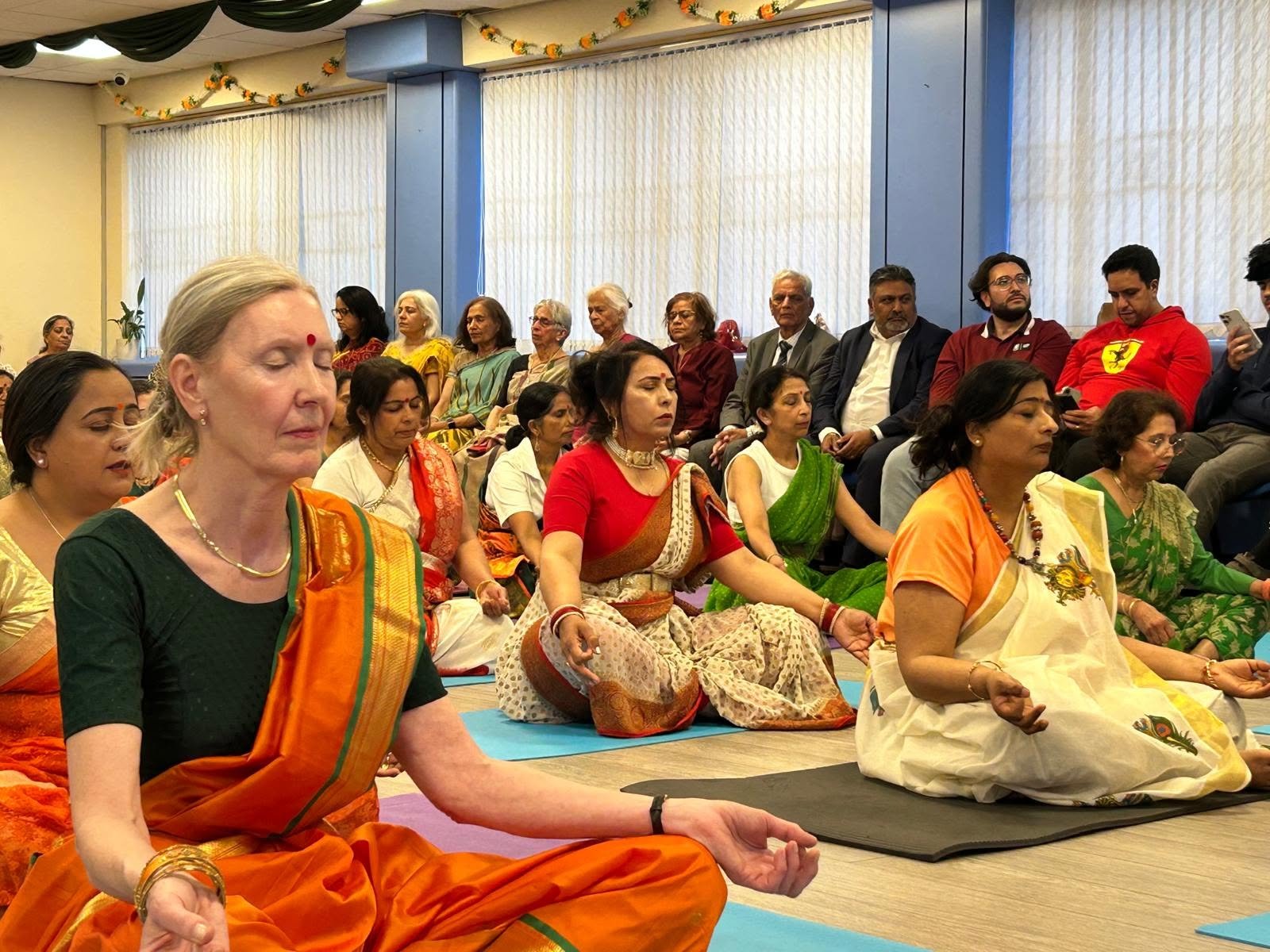 Unique “Saree Yoga” Session Celebrates Yoga and Indian Heritage at the Consulate General of India, Birmingham - 5th June, 2026