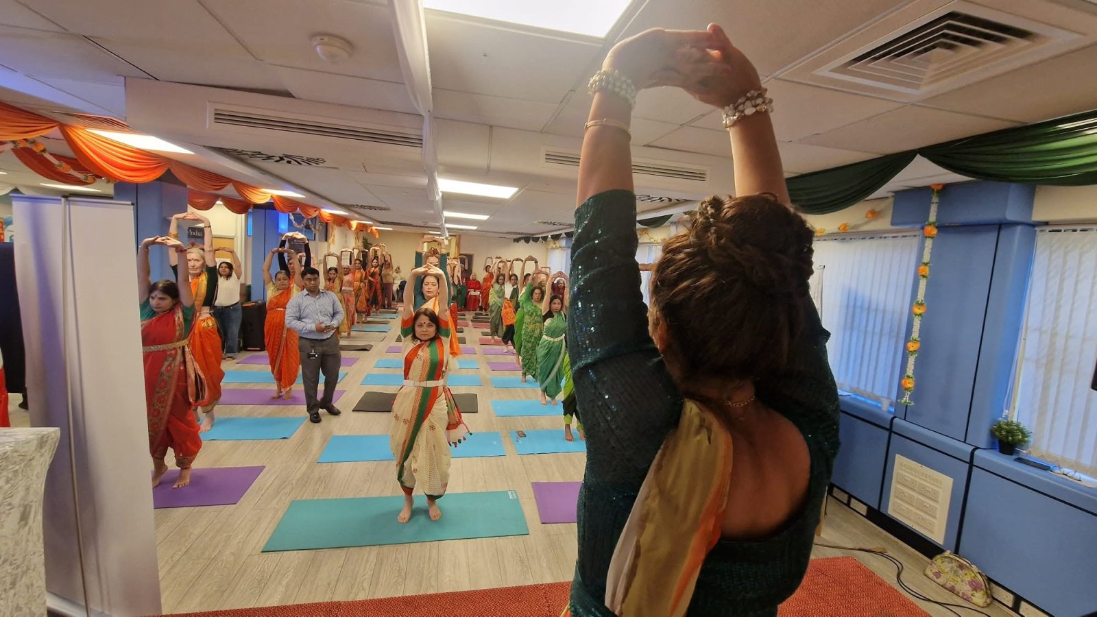 Unique “Saree Yoga” Session Celebrates Yoga and Indian Heritage at the Consulate General of India, Birmingham - 5th June, 2026