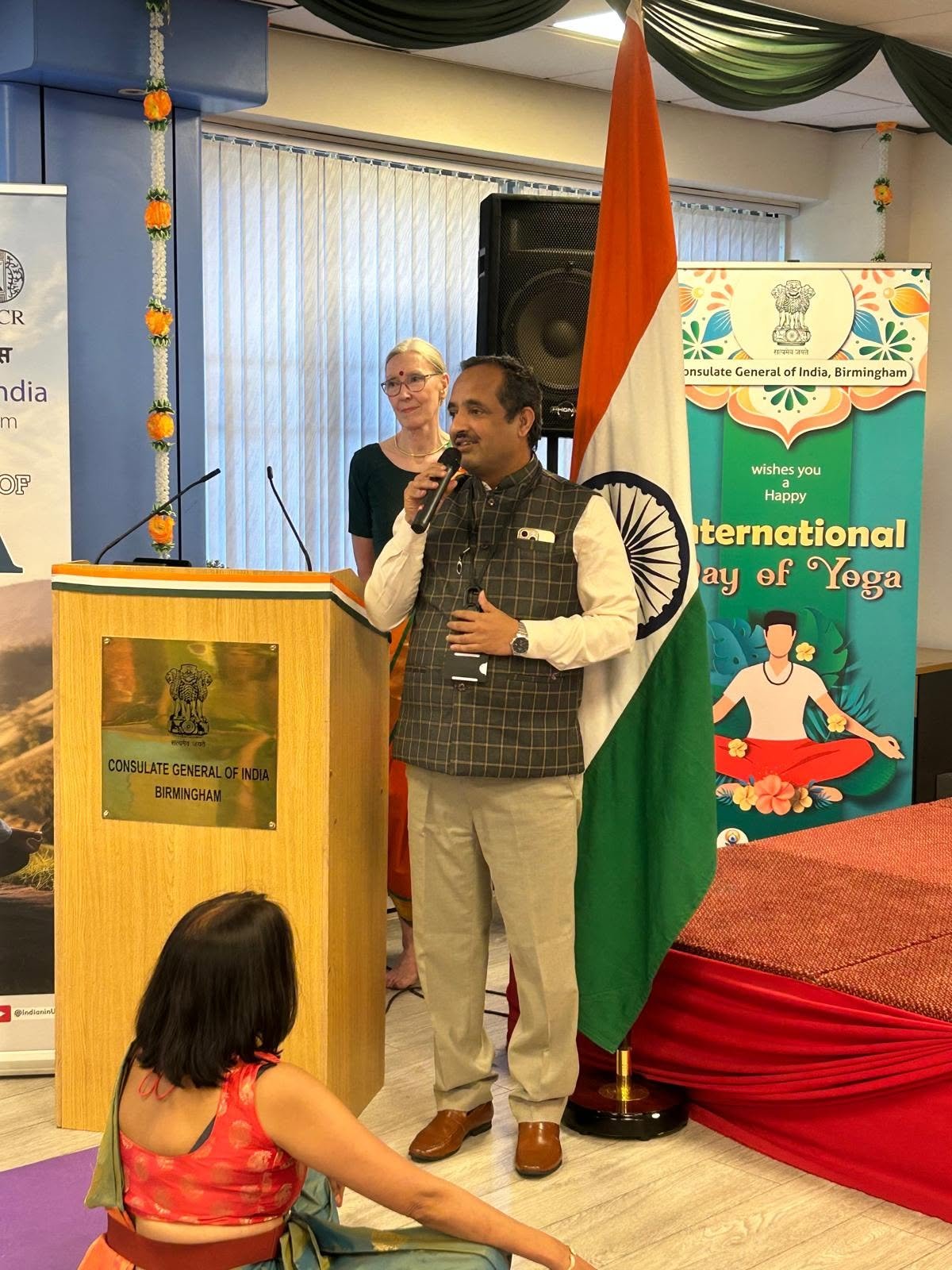 Unique “Saree Yoga” Session Celebrates Yoga and Indian Heritage at the Consulate General of India, Birmingham - 5th June, 2026