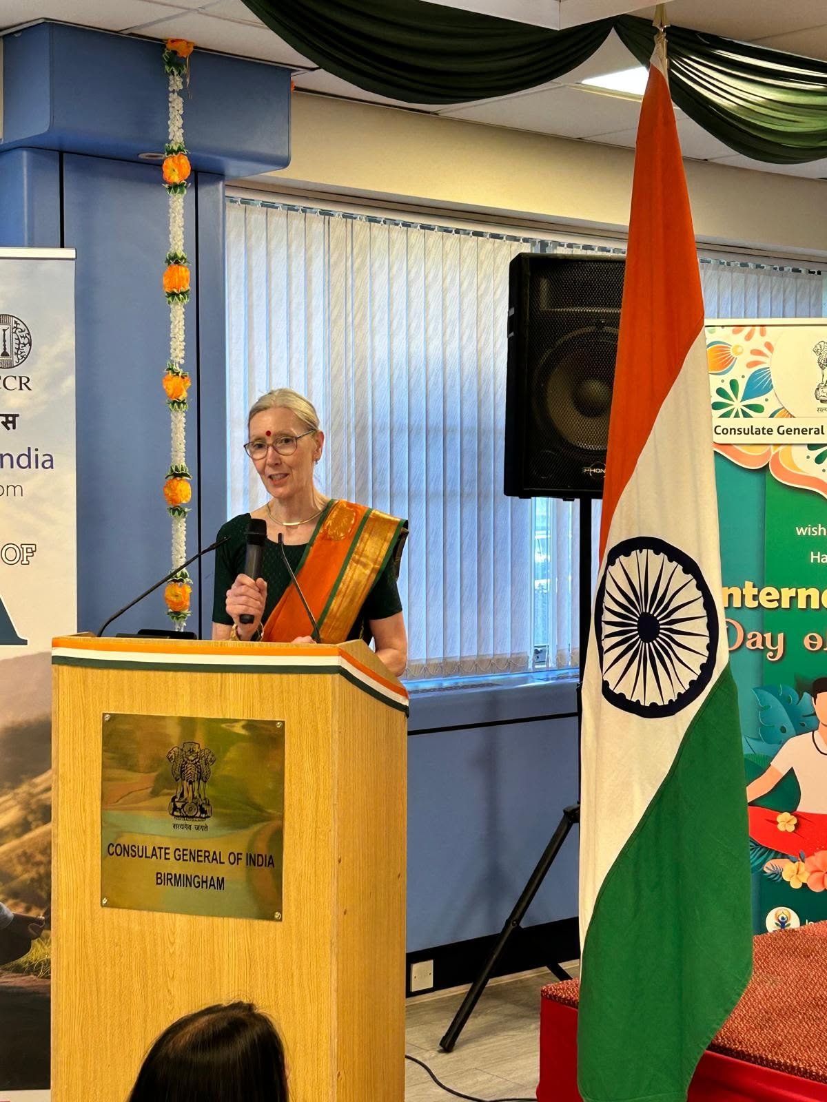 Unique “Saree Yoga” Session Celebrates Yoga and Indian Heritage at the Consulate General of India, Birmingham - 5th June, 2026