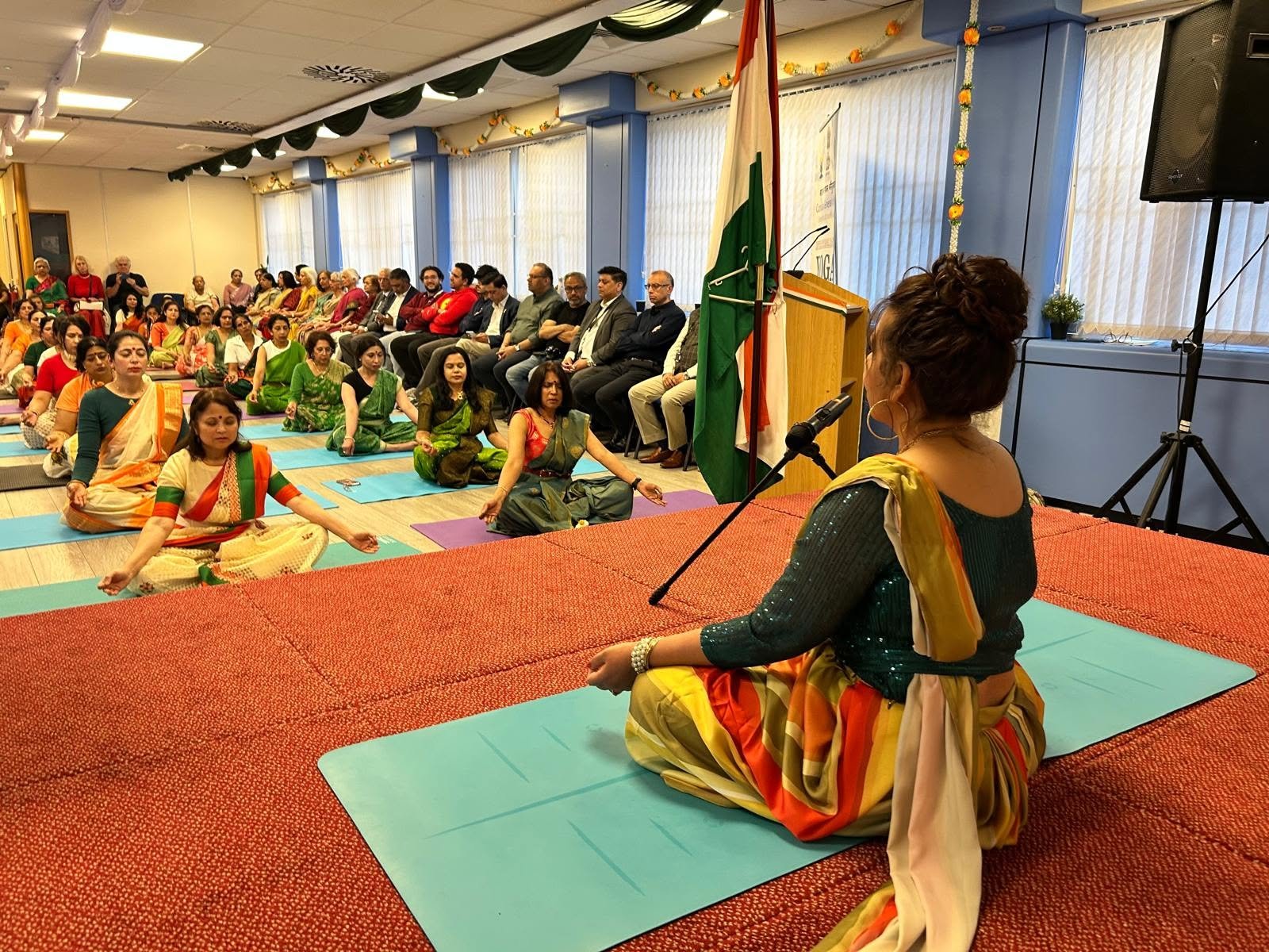 Unique “Saree Yoga” Session Celebrates Yoga and Indian Heritage at the Consulate General of India, Birmingham - 5th June, 2026