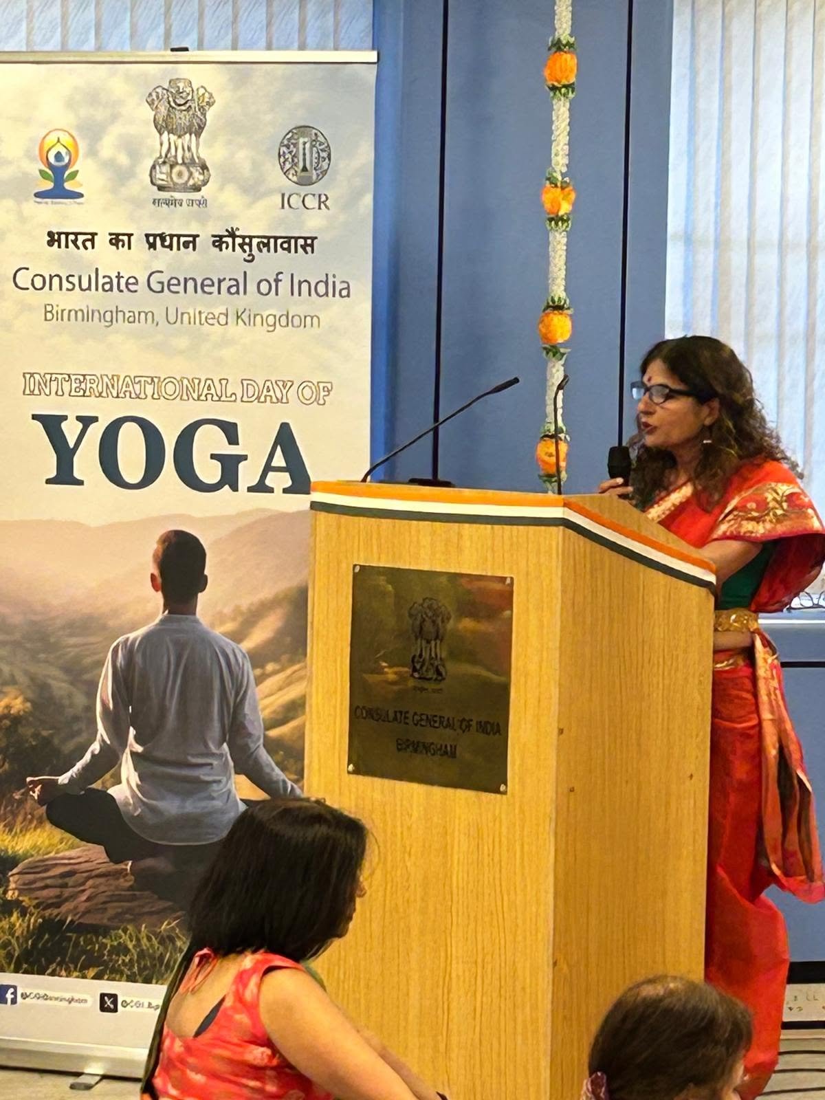 Unique “Saree Yoga” Session Celebrates Yoga and Indian Heritage at the Consulate General of India, Birmingham - 5th June, 2026