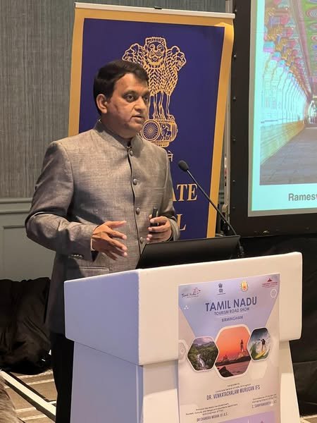 Tamil Nadu Road Show at the Hyatt Regency Birmingham on 1st November 2024
