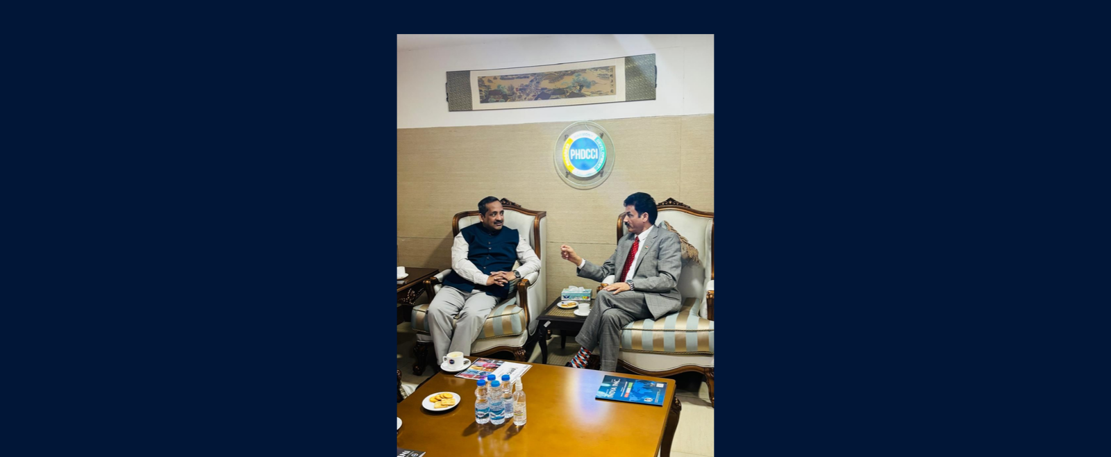 Meeting between Consul General Dr Venkatachalam Murugan & Dr Ranjeet Mehta, SG & CEO - PHD Chamber of Commerce - January 2026