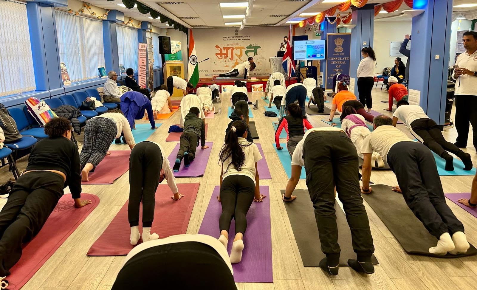 Yoga Mahotsav Continues with “Mindful Yoga of Inner Awakening” Session at the Consulate General of India, Birmingham - 9th June, 2026