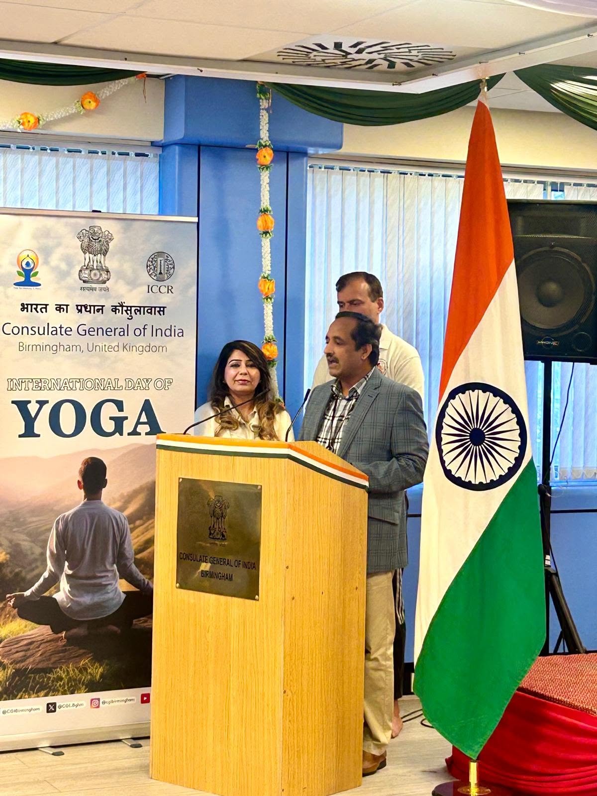 Yoga Mahotsav Continues with “Mindful Yoga of Inner Awakening” Session at the Consulate General of India, Birmingham - 9th June, 2026
