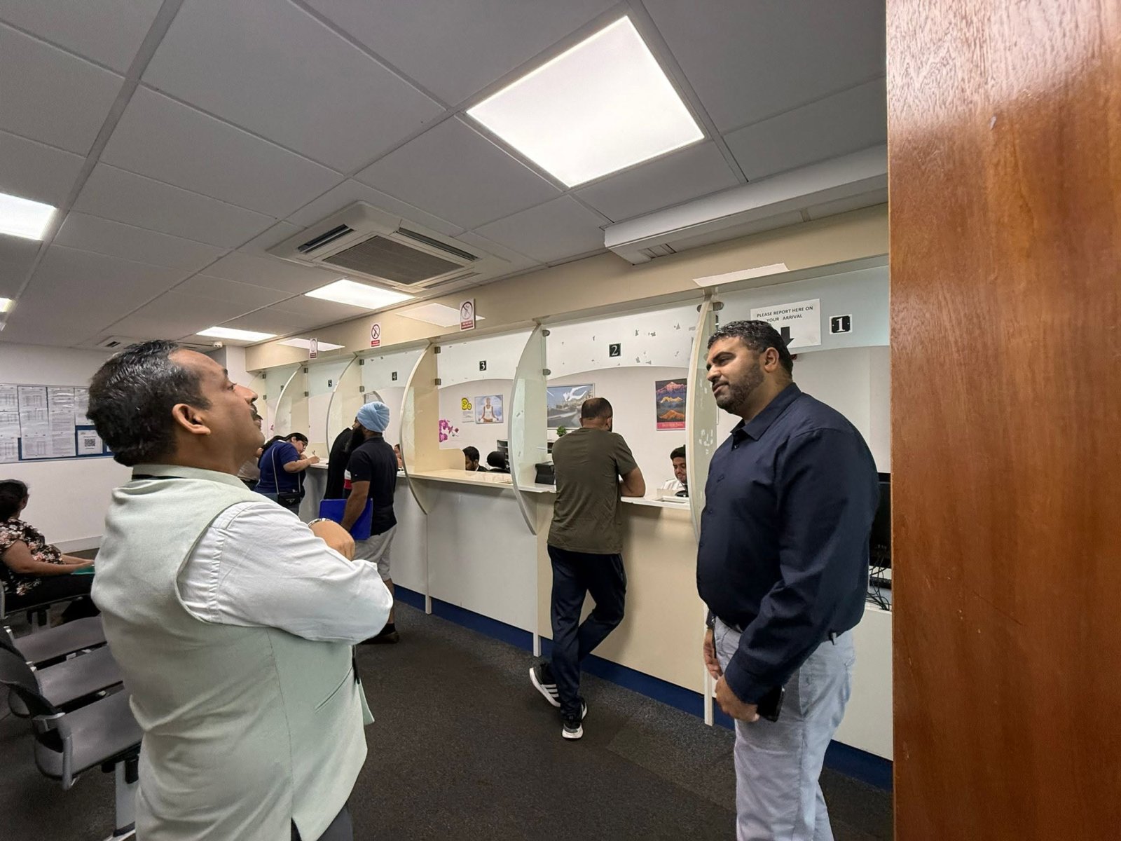 Consul General Visits VFS Global Visa Application Centre in Leicester - 25th June, 2026