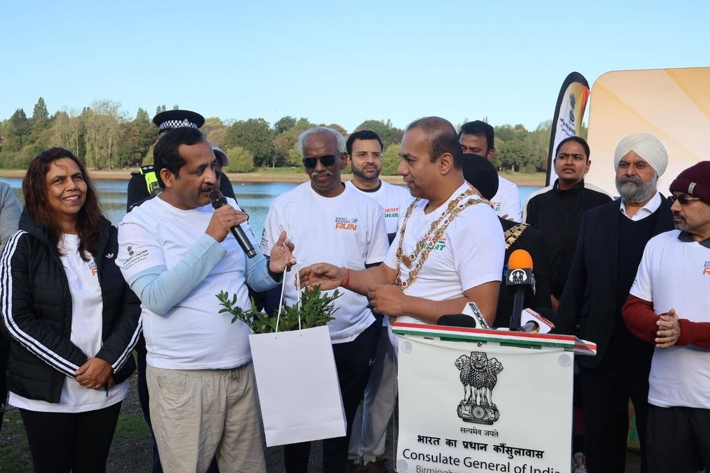 Viksit Bharat Run 2026 Held at Edgbaston Reservoir, Birmingham - 26th September , 2026