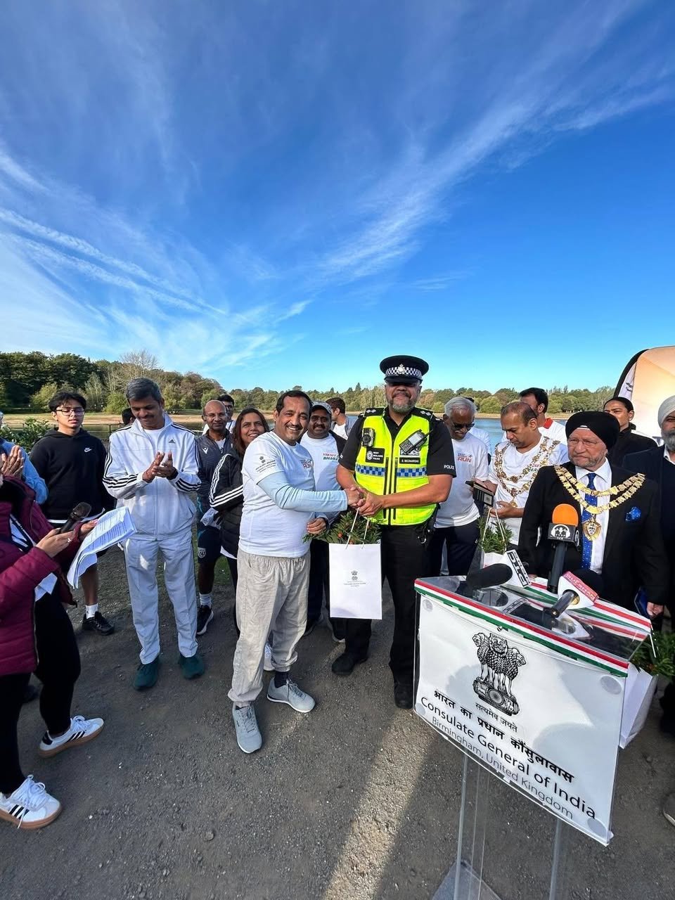 Viksit Bharat Run 2026 Held at Edgbaston Reservoir, Birmingham - 26th September , 2026