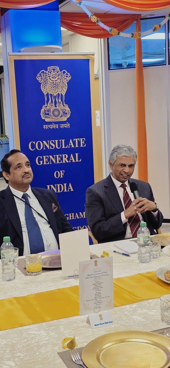 High Commissioner of India to the UK Begins Maiden Birmingham Visit with Interaction with Midlands Business, Industry and Academic Leaders - Birmingham, 6 October 2026