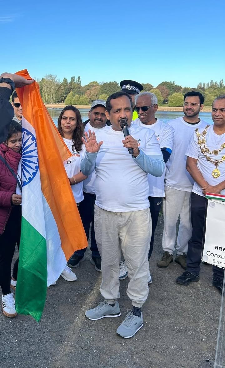 Viksit Bharat Run 2026 Held at Edgbaston Reservoir, Birmingham - 26th September , 2026