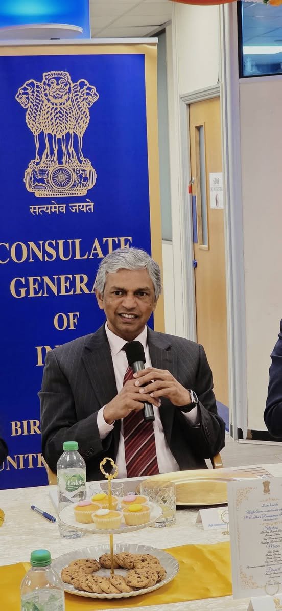High Commissioner of India to the UK Begins Maiden Birmingham Visit with Interaction with Midlands Business, Industry and Academic Leaders - Birmingham, 6 October 2026