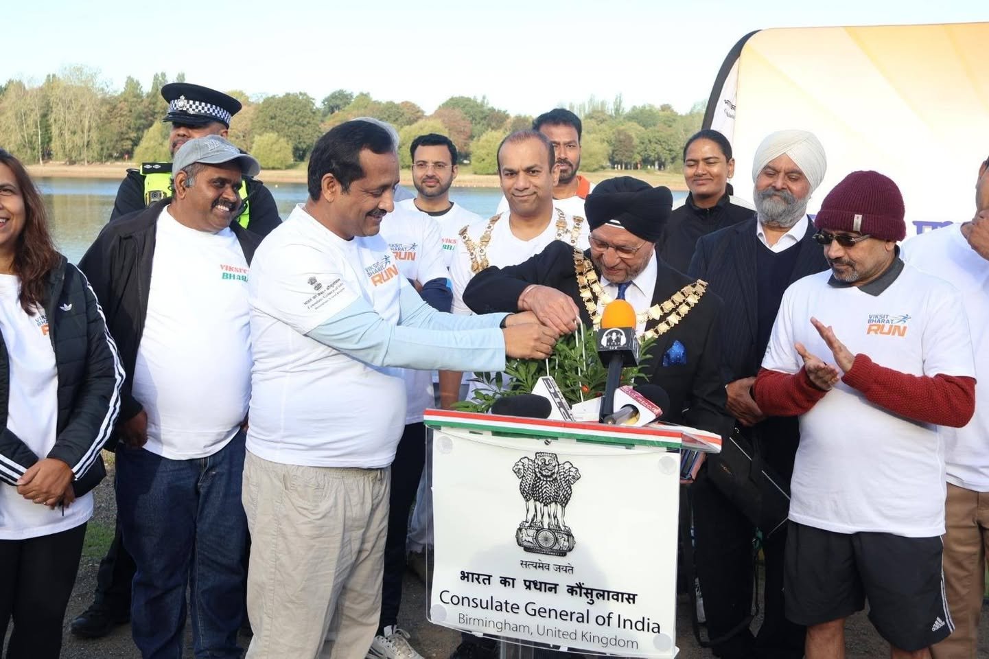 Viksit Bharat Run 2026 Held at Edgbaston Reservoir, Birmingham - 26th September , 2026