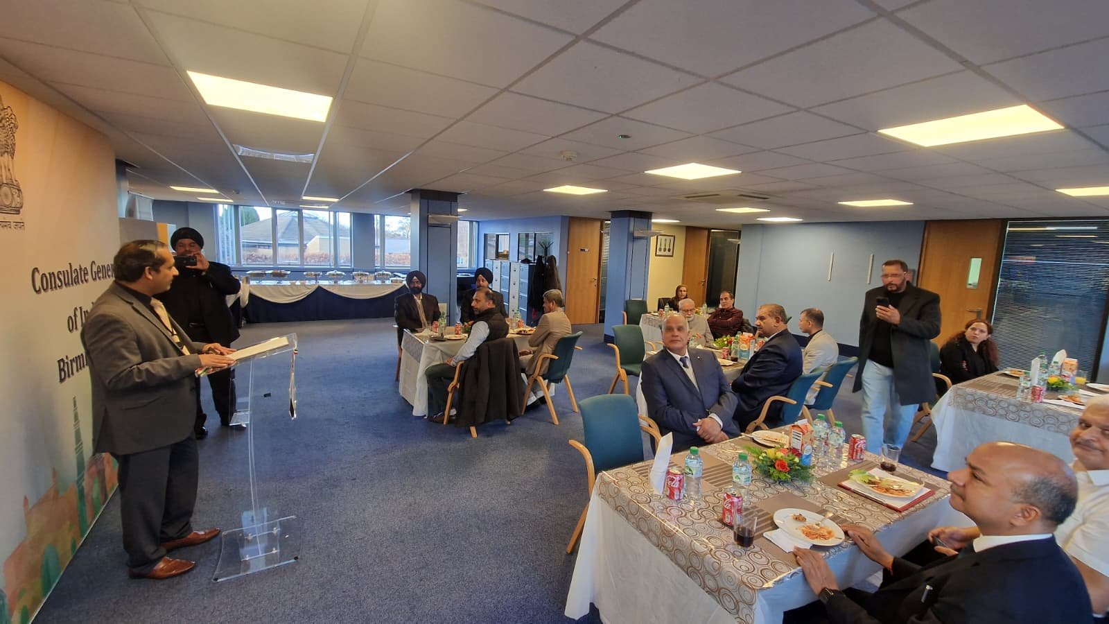 Media lunch at Consulate General of India Birmingham - 2nd December 2025