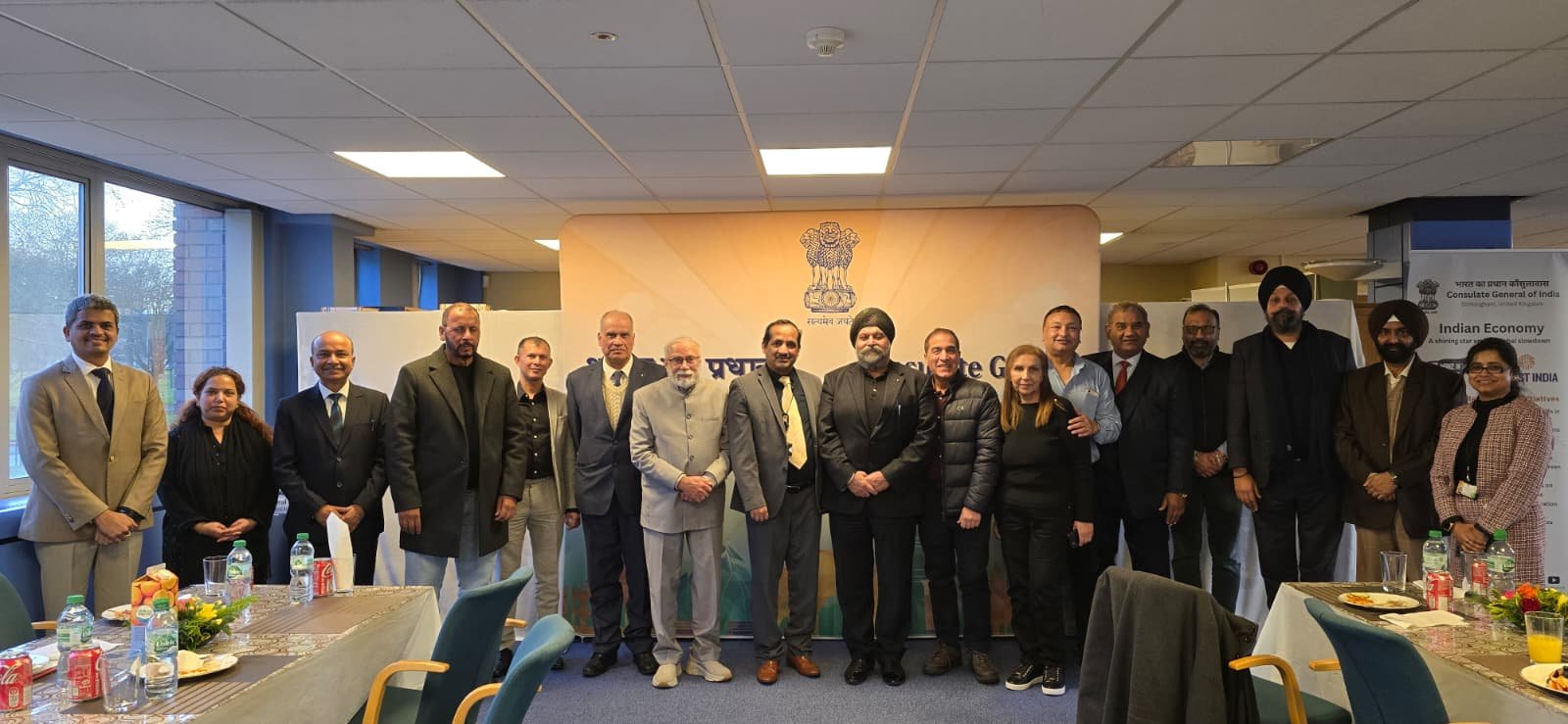 Media lunch at Consulate General of India Birmingham - 2nd December 2025